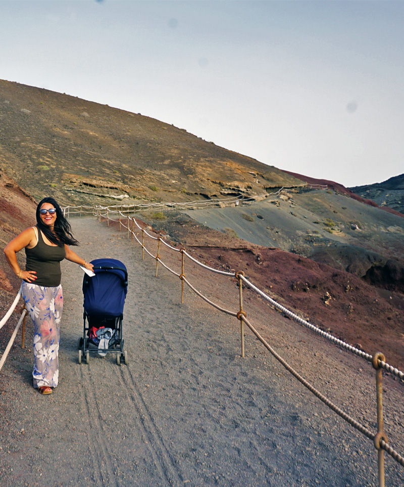 breve sentiero  Mirador El Golfo, Lanzarote
