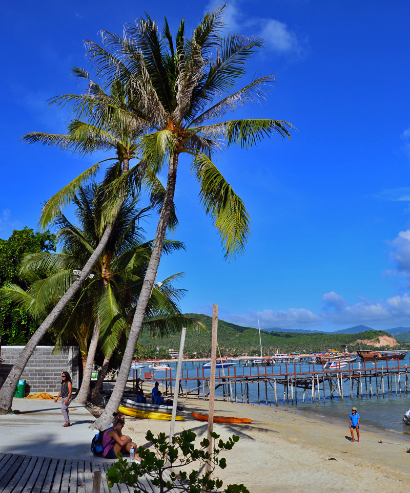 Lamai-Beach,-koh-Samui.