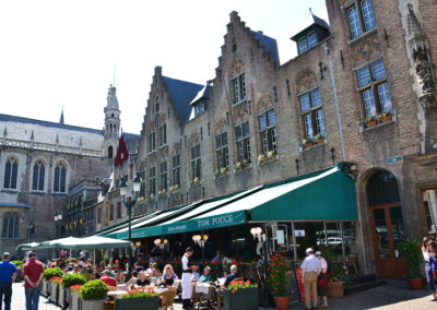Piazza De Burg,-Bruges