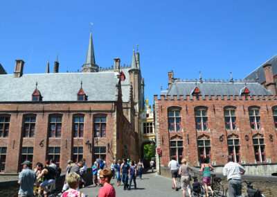 Blinde Ezelstraat dal ponte,-Bruges