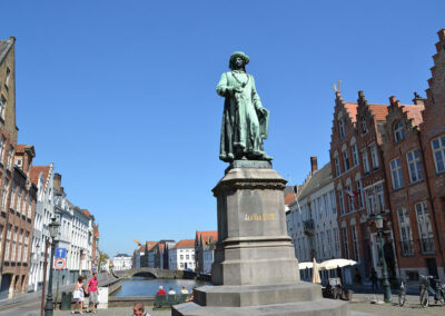 Piazza Jan Van Eyck,-Bruges