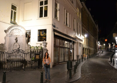 Mannaken Pis e Rue du Chene - Bruxelles