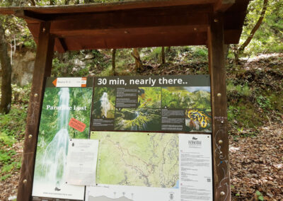 Indicazioni per l'Oasi Naturale orientata