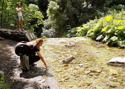 Il ruscello nella valle delle Ferriere