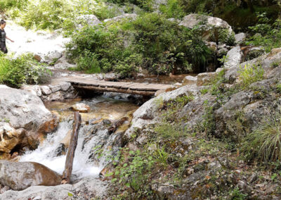 Il ruscello nella valle delle Ferriere