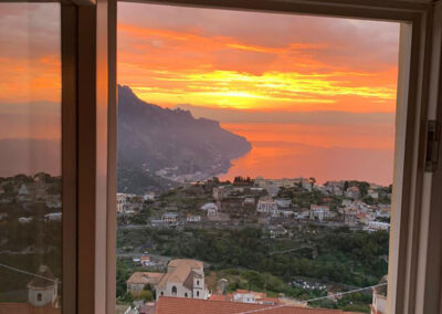 Il panorama dal B&B Guest Malù di Roberta a Scala