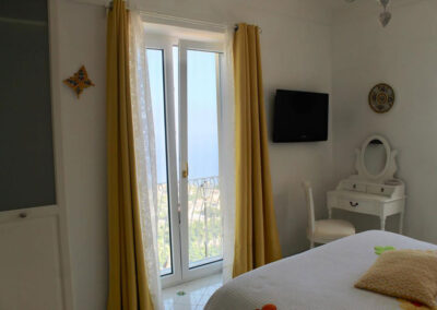 Le camere con vista del B&B Guest house Malù di Roberta a Scala
