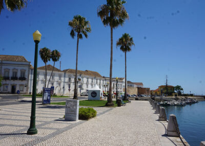 lungomare in zona portuale di Faro