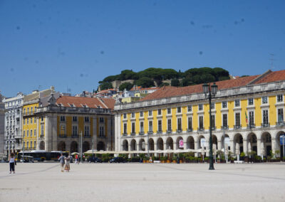 Palazzi nella Praca do comercio (Piazza del Commercio), Lisbona