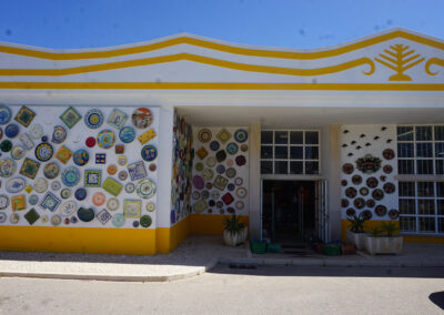 Negozio artigianale di ceramica su N268, Sagres
