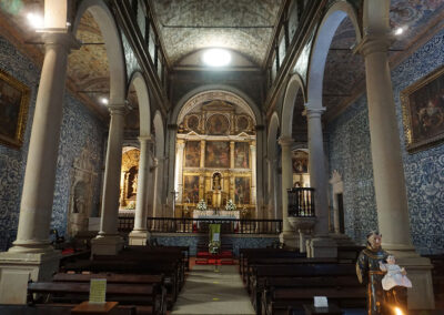 Interni Igreja S.Maria, Obidos