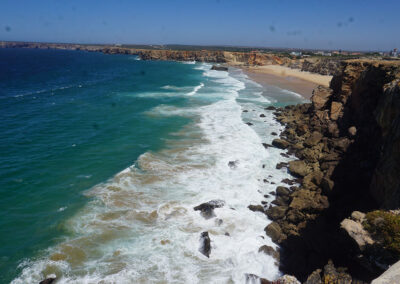 Panorama scogliere dalla Fortaleza do Beliche, Sagres