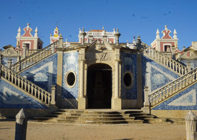 Azulejos area visitabile al pubblico Palacio Estoi