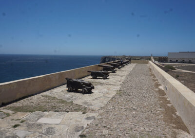Cannoni Fortaleza do Beliche, Sagres