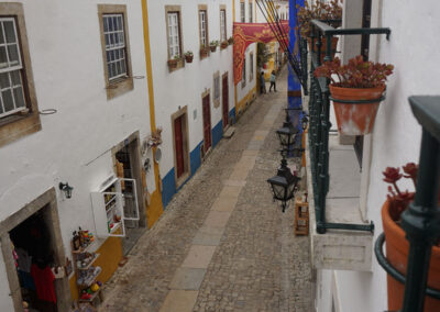 Panorama dal balcone del Rainha Santa Isabel, Obidos