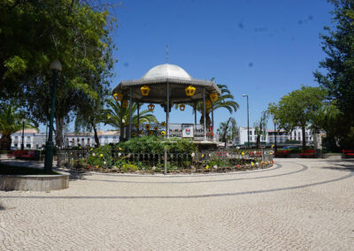 Giardino pubblico con Templete de Musica, Tavira