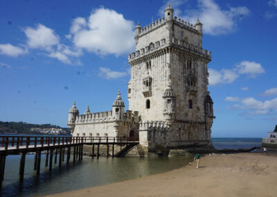 jardim da Torre de Belem