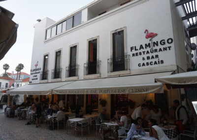 Flamingo Restaurant bar a Cascais in Largo Luis de Camoes, Cascais