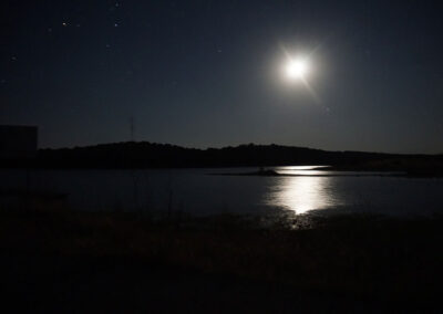 Zona fluviale di Monsaraz, la notte