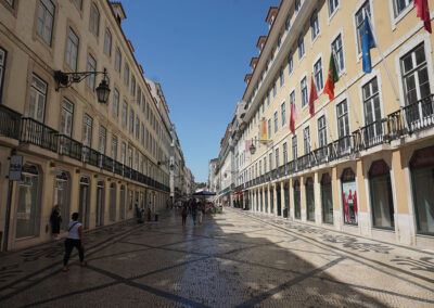 Rua Augusta, Baixa, Lisbona