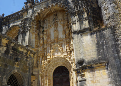 Porta esterna Igreja do Castelo Templário (Convento dell'Ordine di Cristo), Tomar