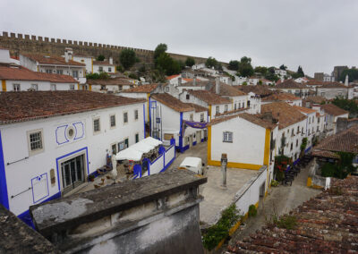 Obidos dalle mura di cinta