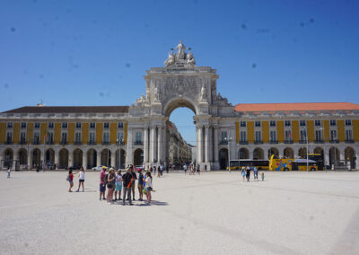 Praca do comercio (Piazza del Commercio), Lisbona
