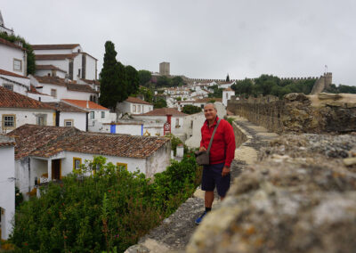 Obidos dalle mura di cinta