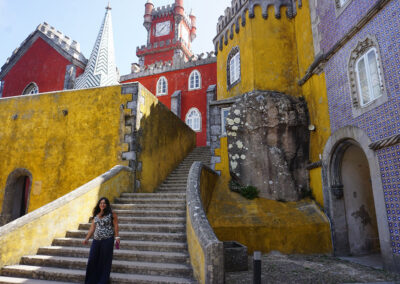 Torre dell’Orologio e cappella, Palacio Nacional de la Pena, Sintra