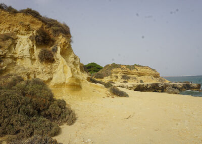 Albufeira sentieri verso Praya dos Aveiros e Praya de Oura