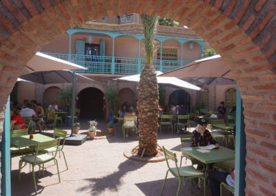 Cafè al Jardin Majorelle, Marrakech