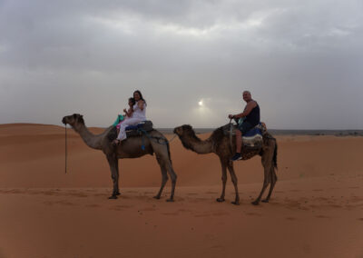 Escursione con i cammelli nel deserto Sahara, Merzouga