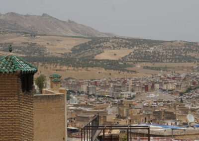 Panorama dal terrazzo del Palais Sheherazade e Spa, Fes