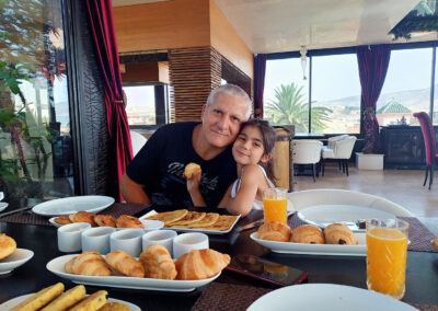 Colazione in terrazza Palais Sheherazade e Spa, Fes