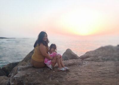 Il tramonto al mare, Rabat