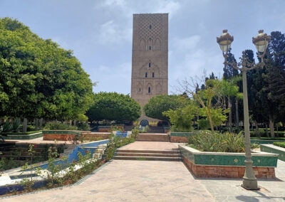 Giardini e Torre di Hassan, Rabat