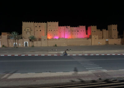 Kasbah Taourirt notte, Ouarzazate