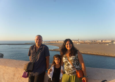 Plage de Rabat al tramonto