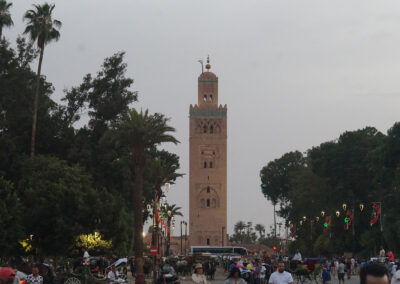 Moschea Koutobia da Piazza Jeema el Fna, Marrakech