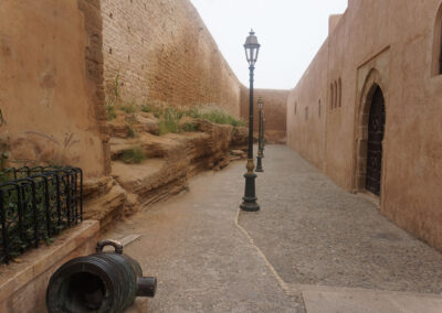 Le mura dei Giardini Andalusi, Rabat