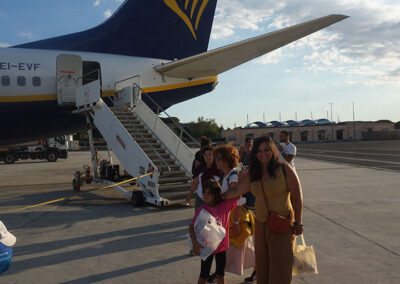 Rientro con volo Ryanair