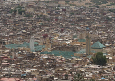 Panorama Tombe Merinidi, Fes