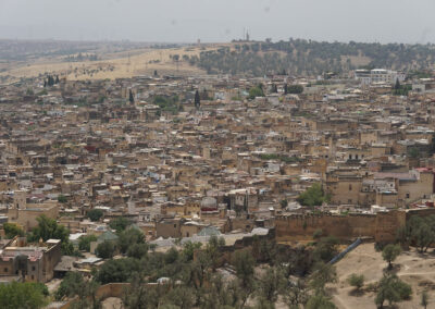 Panorama Tombe Merinidi, Fes