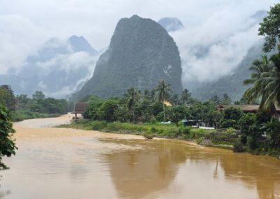 paesaggio Ban Pha Tang, Laos