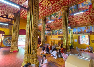 interno Wat Si Muang; Vientiane, Laos
