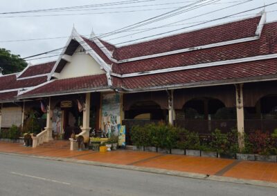 edifici storici a Luang Prabang, Laos