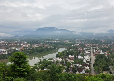 panorama Phousi Hill, Luang Prabang, Laos
