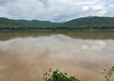 panorama Mekong, Bamboo Farm Restaurant, Laos